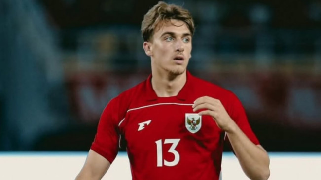 Penyerang Timnas Indonesia, Mauro Ziljstra. [Instagram]